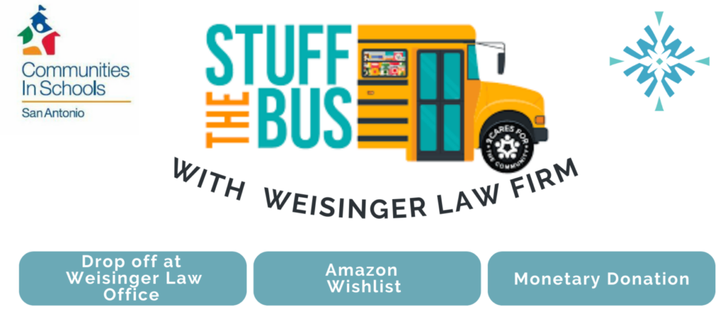 Demonstrate 3 ways to help WLF stuff the bus: donate money, amazon wish list, drop off supplies in office